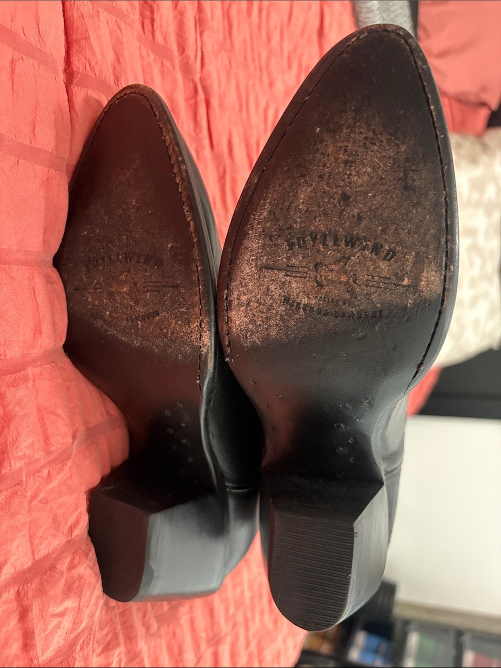 Idyllwind Black Embroidered Western Heeled Boots - Picture 3 of 4